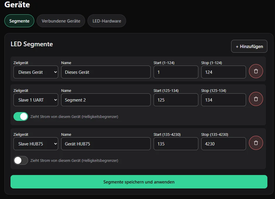Der Segment-Editor